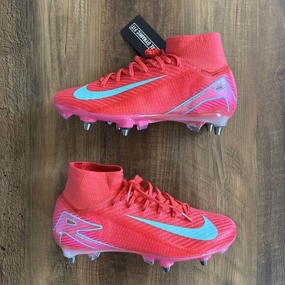 Nike Zoom Mercurial Superfly 10 Elite SG-Pro Men Size 6.5 Pink Red HJ3717-800 main image 7